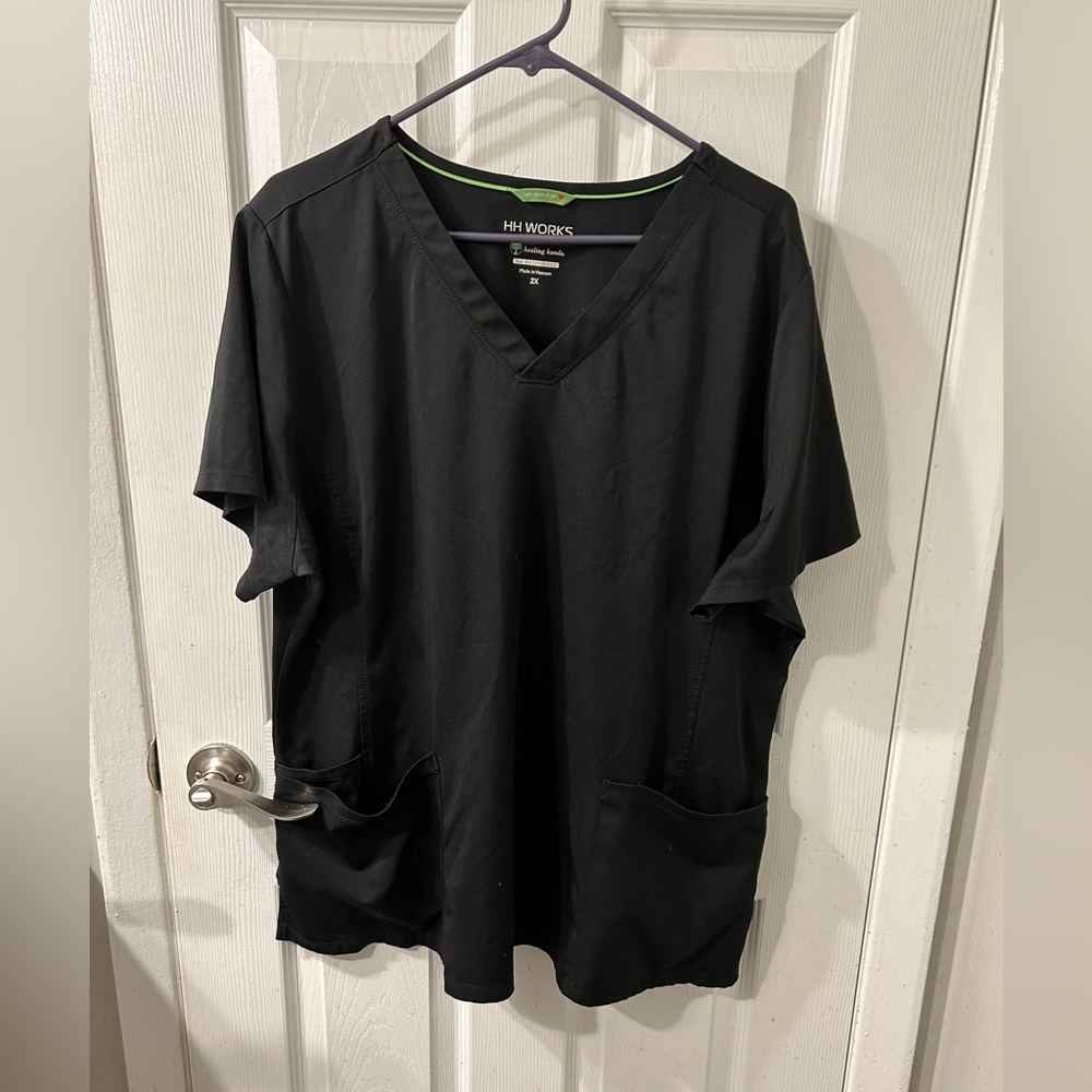 NWOT Healing Hands HH Works Scrub Top